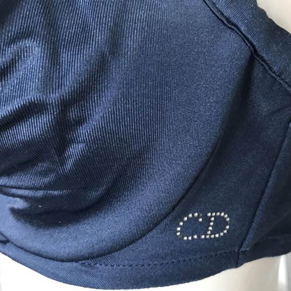 Bundle VTG Bra blue Christian Dior ( C ) + transparent mesh top MEXX - Picture 7 of 10